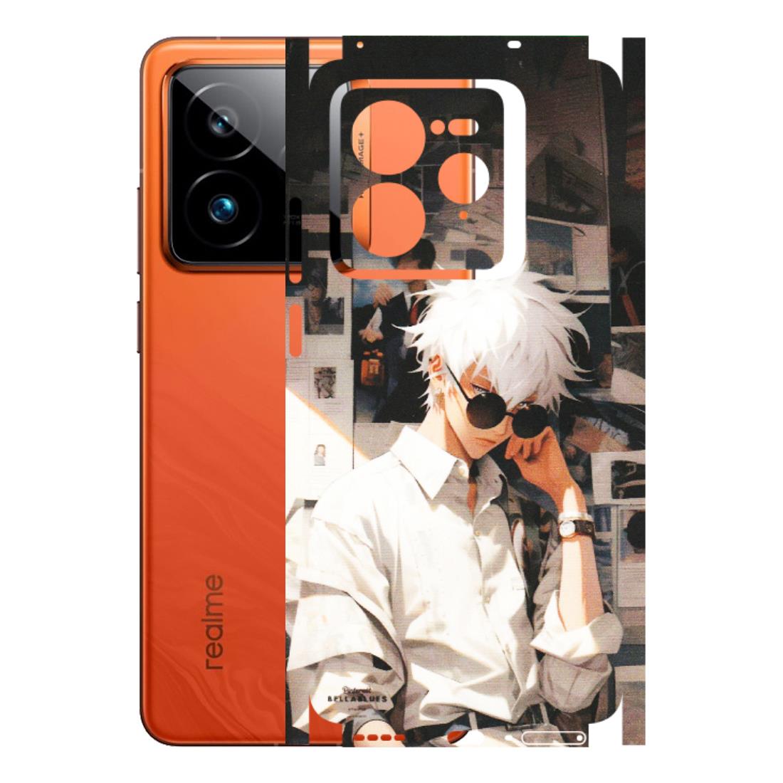 Realme Phone Skins (All Models) - Gojo Satoru Jujustu Kaisen Anime - Matte Finish (M-156) Realme GT7 Pro 5G