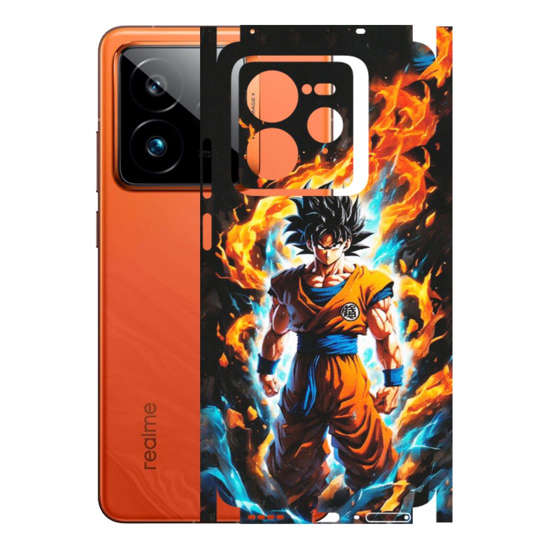 Realme Phone Skins (All Models) - Goku Transformation Anime - Matte Finish (M-159) Realme GT7 Pro 5G