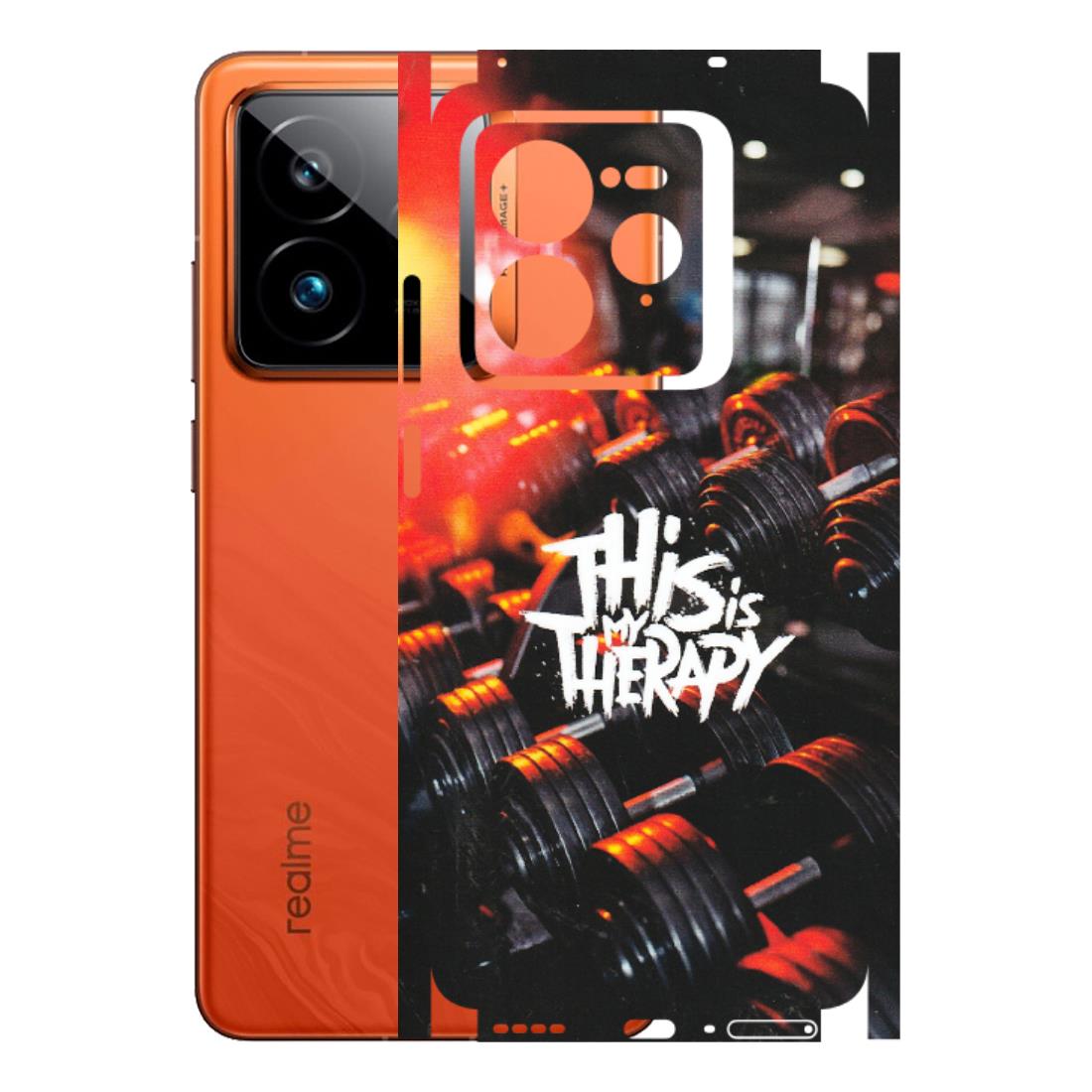 Realme Phone Skins (All Models) - GYM Lover Therapy - Matte Finish (M-160) Realme GT7 Pro 5G