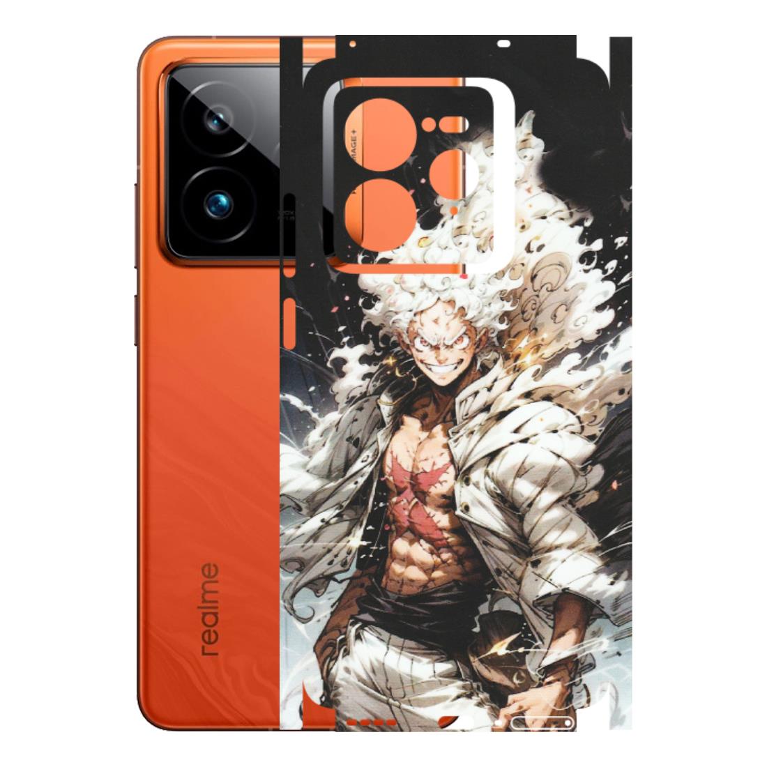 Realme Phone Skins (All Models) - Anime Angry Classy Character - Matte Finish (M-34) Realme GT7 Pro 5G
