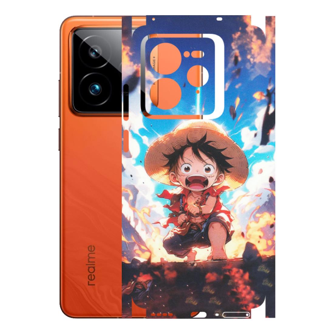 Realme Phone Skins (All Models) - Toon One Piece Cute Character - Matte Finish (M-35) Realme GT7 Pro 5G