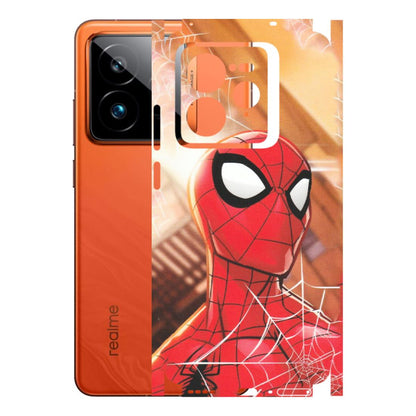 Realme Phone Skins (All Models) - Spiderman Face New - Matte Finish (M-41) Realme GT7 Pro 5G