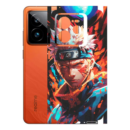 Realme Phone Skins (All Models) - Anime Ferocious Character - Matte Finish (M-44) Realme GT7 Pro 5G