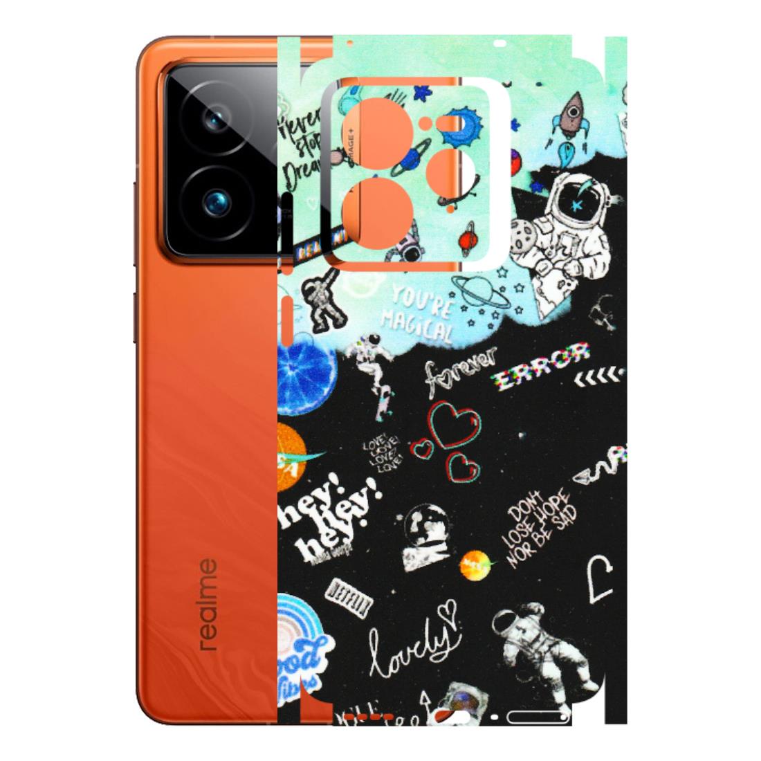 Realme Phone Skins (All Models) - Living In A Space Dream - Matte Finish (M-46) Realme GT7 Pro 5G