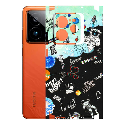 Realme Phone Skins (All Models) - Living In A Space Dream - Matte Finish (M-46) Realme GT7 Pro 5G