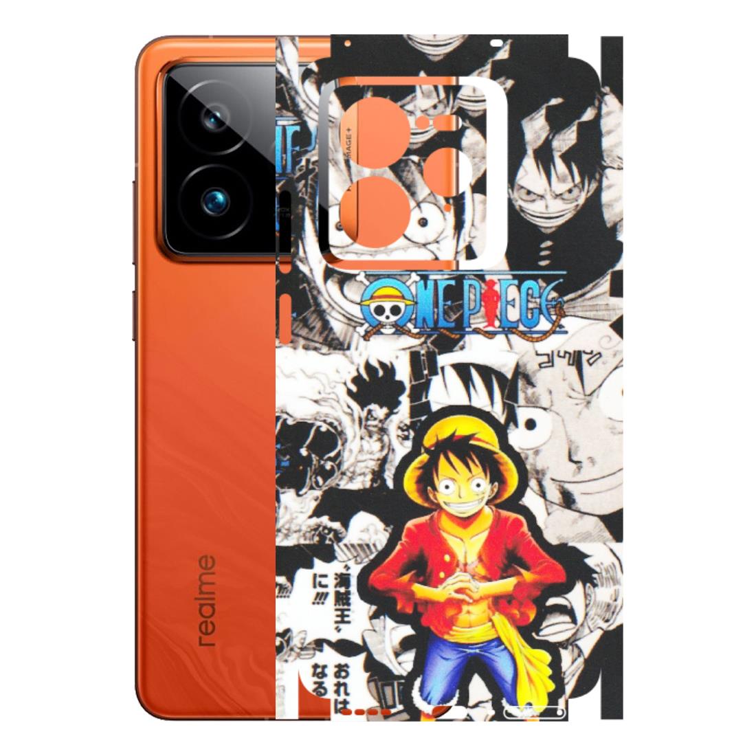 Realme Phone Skins (All Models) - One Piece B&W - Matte Finish (M-63) Realme GT7 Pro 5G