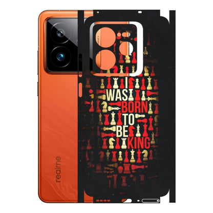 Realme Phone Skins (All Models) - Born To Be King - Matte Finish (M-73) Realme GT7 Pro 5G