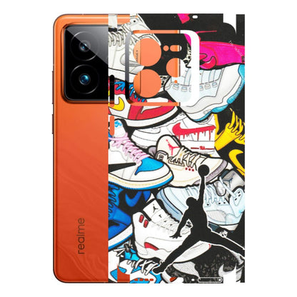 Realme Phone Skins (All Models) - Jordan Sneakers Fan - Matte Finish (M-80) Realme GT7 Pro 5G