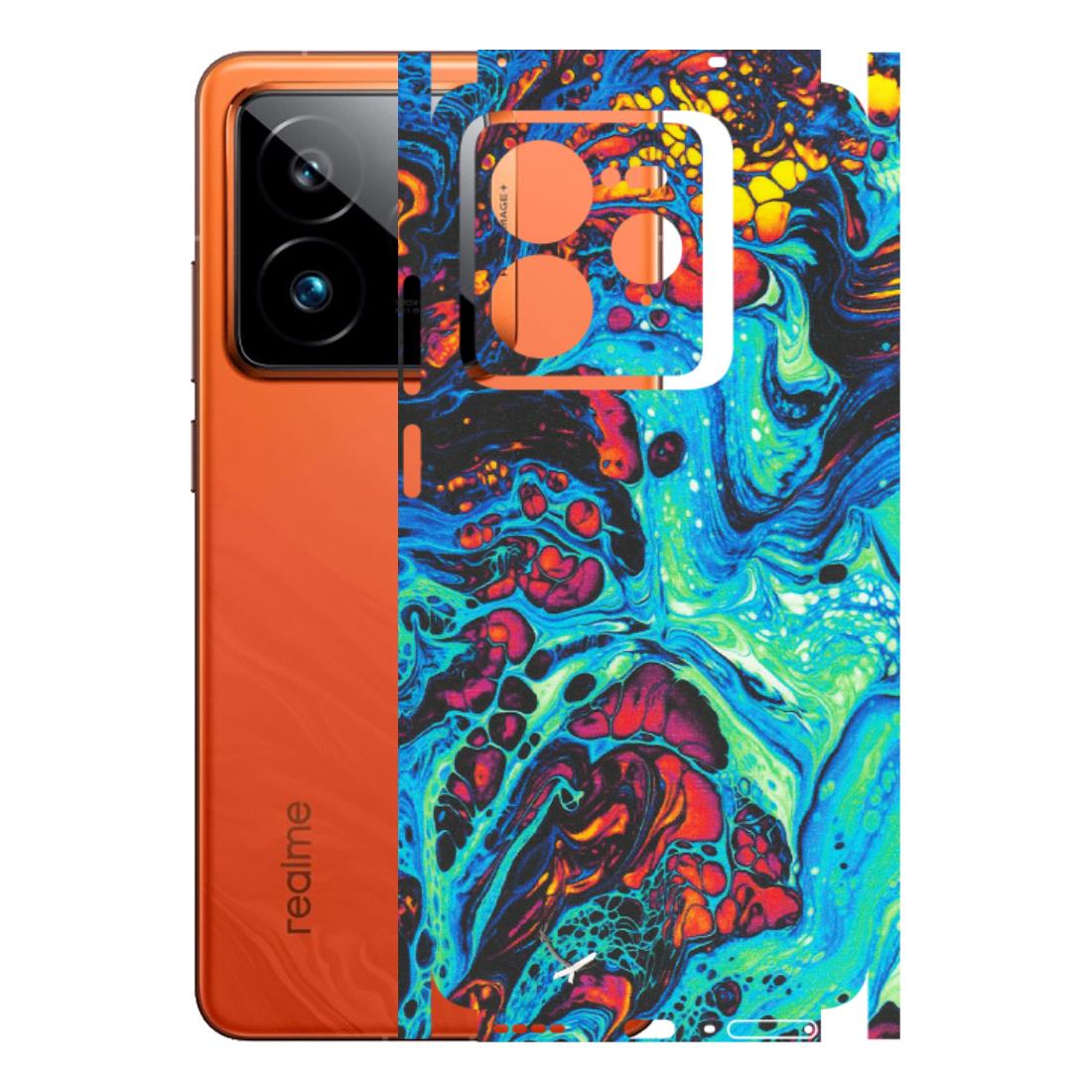 Realme Phone Skins (All Models) - Majestic Galactic Marbel - Matte Finish (M-85) Realme GT7 Pro 5G