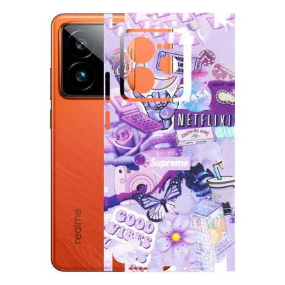 Realme Phone Skins (All Models) - Supreme Purple Magic - Matte Finish (M-88) Realme GT7 Pro 5G