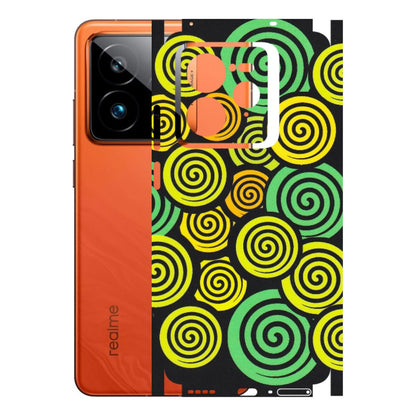 Realme Phone Skins (All Models) - Crazy Spiral - Matte Finish (M-91) Realme GT7 Pro 5G