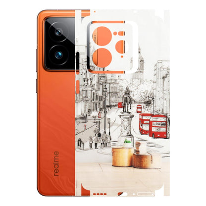 Realme Phone Skins (All Models) - London Street - Transparent Finish (T-02) Realme GT7 Pro 5G