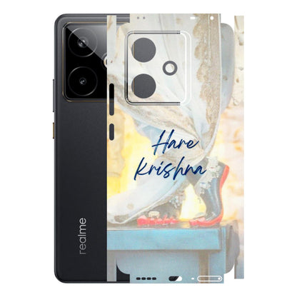 Realme Phone Skins (All Models) - Hare Krishna - 3D Embossed Finish (L-03) Realme GT 7T 5G