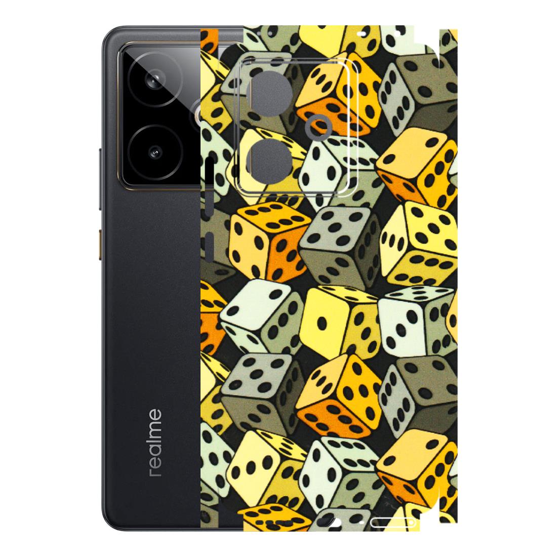 Realme Phone Skins (All Models) - Dices Of Life - 3D Embossed Finish (L-04) Realme GT 7T 5G