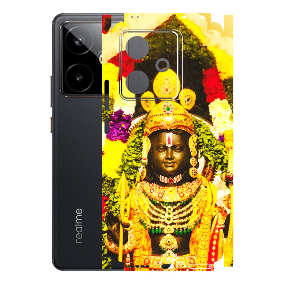 Realme Phone Skins (All Models) - Ram Lalla Ayodhya - 3D Embossed Finish (L-103) Realme GT 7T 5G