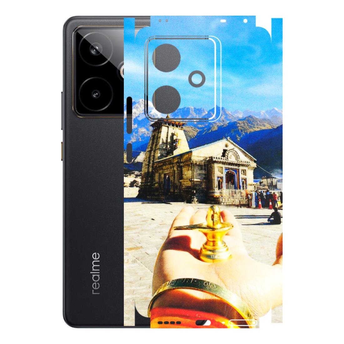 Realme Phone Skins (All Models) - Beauty of Kedarnath - 3D Embossed Finish (L-108) Realme GT 7T 5G