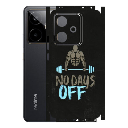 Realme Phone Skins (All Models) - Gym Lover - 3D Embossed Finish (L-127) Realme GT 7T 5G