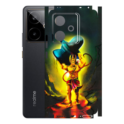 Realme Phone Skins (All Models) - Hanuman Ji - 3D Embossed Finish (L-128) Realme GT 7T 5G