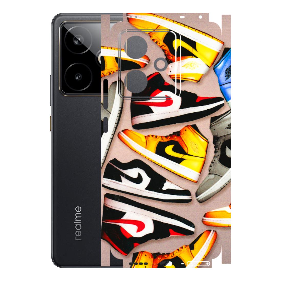 Realme Phone Skins (All Models) - Sneaker Lover - 3D Embossed Finish (L-135) Realme GT 7T 5G