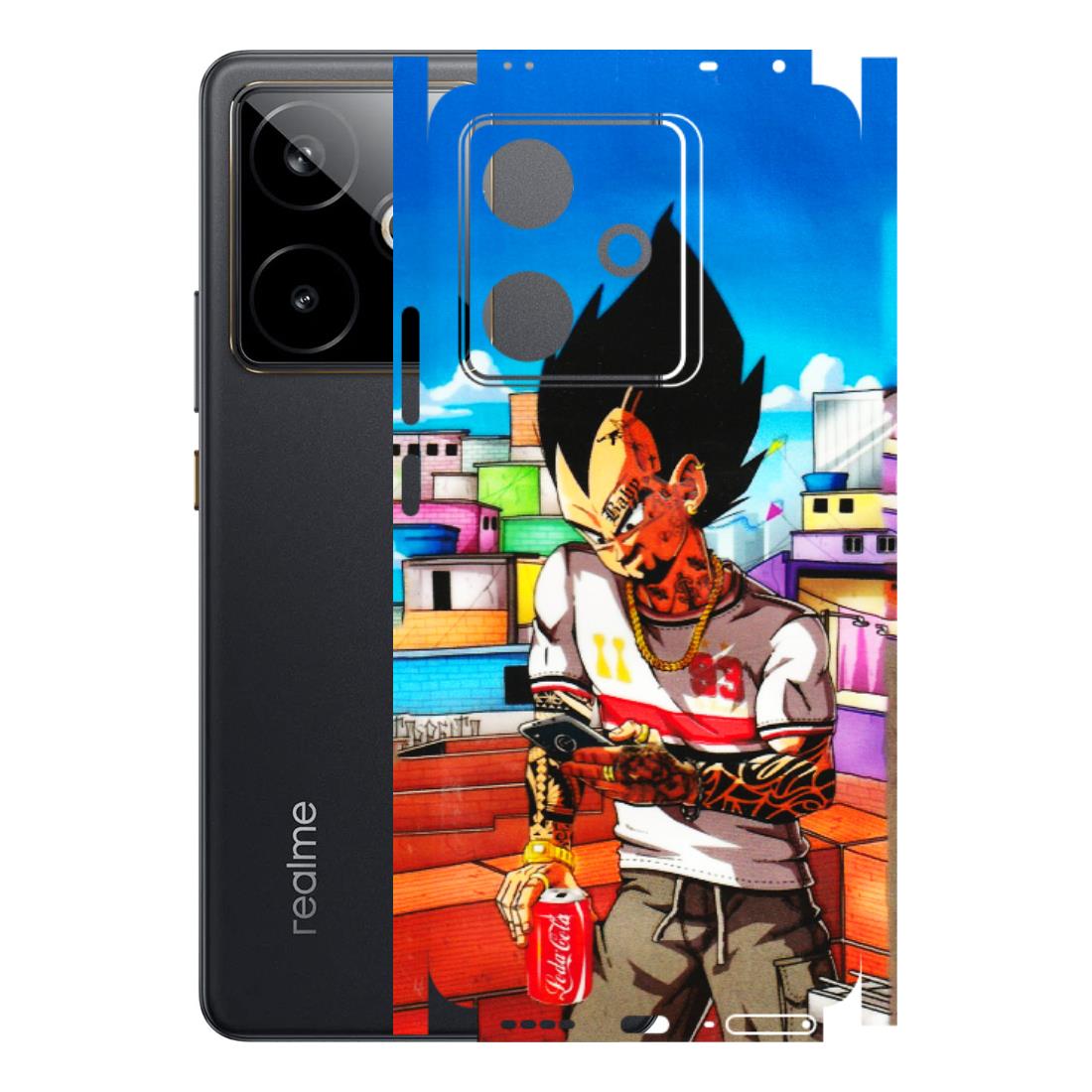 Realme Phone Skins (All Models) - Vegeta - 3D Embossed Finish (L-136) Realme GT 7T 5G
