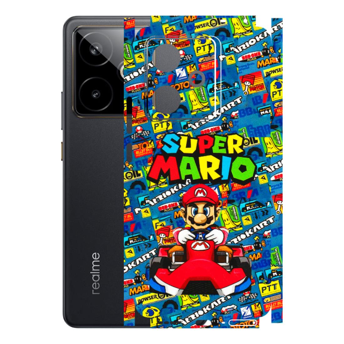 Realme Phone Skins (All Models) - Super Mario Kart - 3D Embossed Finish (L-140) Realme GT 7T 5G