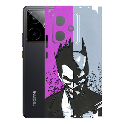 Realme Phone Skins (All Models) - Batman & Joker - 3D Embossed Finish (L-143) Realme GT 7T 5G