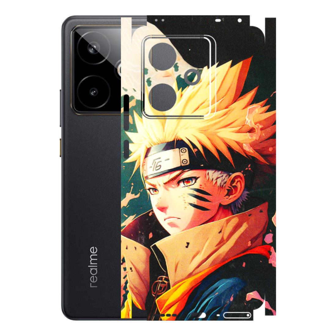 Realme Phone Skins (All Models) - New Naruto - 3D Embossed Finish (L-148) Realme GT 7T 5G