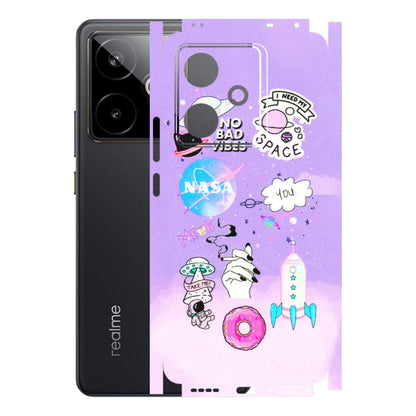 Realme Phone Skins (All Models) - I Need My Nasa   Skin - 3D Embossed Finish (L-149) Realme GT 7T 5G