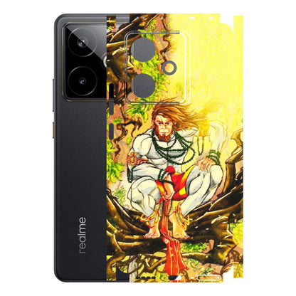 Realme Phone Skins (All Models) - Lord Hanuman - 3D Embossed Finish (L-152) Realme GT 7T 5G
