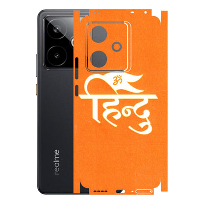 Realme Phone Skins (All Models) - Hindu Kesari - 3D Embossed Finish (L-154) Realme GT 7T 5G