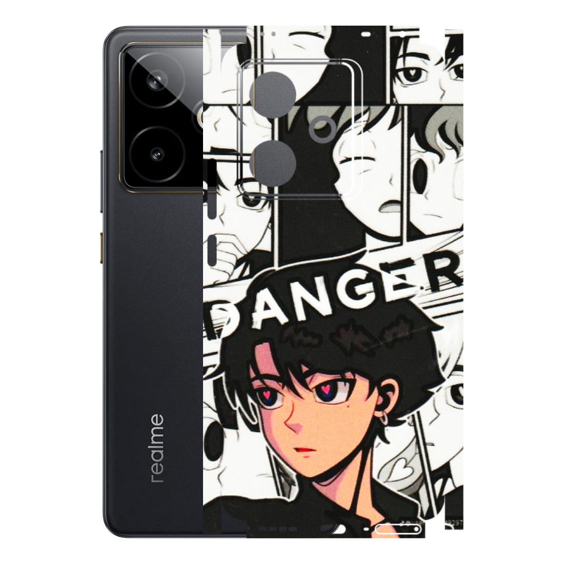 Realme Phone Skins (All Models) - Danger Anime - 3D Embossed Finish (L-155) Realme GT 7T 5G