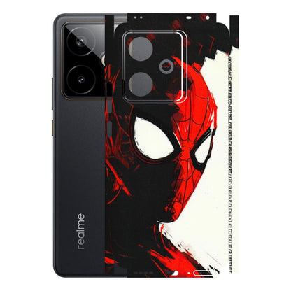Realme Phone Skins (All Models) - Spiderman Killer Face - 3D Embossed Finish (L-17) Realme GT 7T 5G