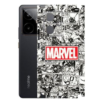 Realme Phone Skins (All Models) - Marvel Comic - 3D Embossed Finish (L-171) Realme GT 7T 5G
