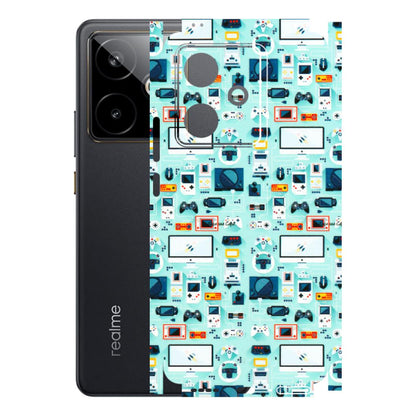 Realme Phone Skins (All Models) - Gadgets Doodle - 3D Embossed Finish (L-184) Realme GT 7T 5G