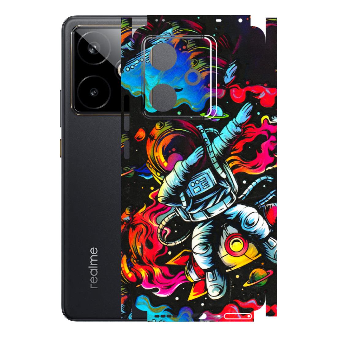 Realme Phone Skins (All Models) - Astronaut Dope - 3D Embossed Finish (L-191) Realme GT 7T 5G