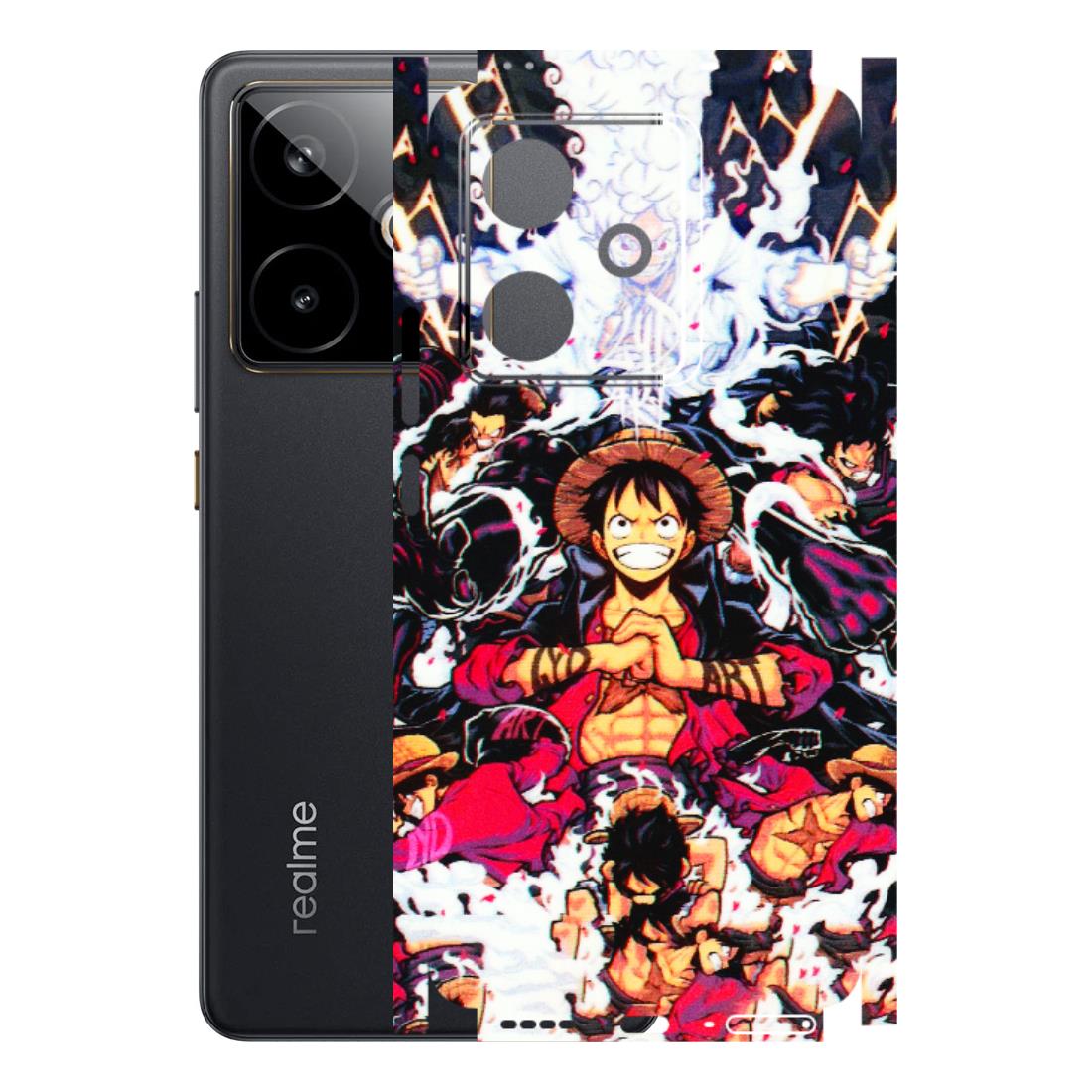 Realme Phone Skins (All Models) - Luffy Anime Character - 3D Embossed Finish (L-203) Realme GT 7T 5G