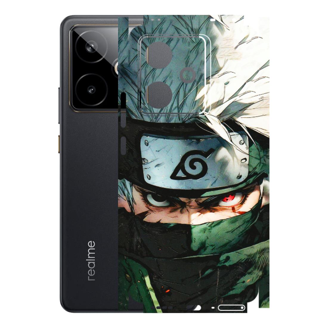 Realme Phone Skins (All Models) - Kakashi Red Eye Focus - 3D Embossed Finish (L-227) Realme GT 7T 5G