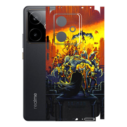 Realme Phone Skins (All Models) - Games Doodles - 3D Embossed Finish (L-24) Realme GT 7T 5G