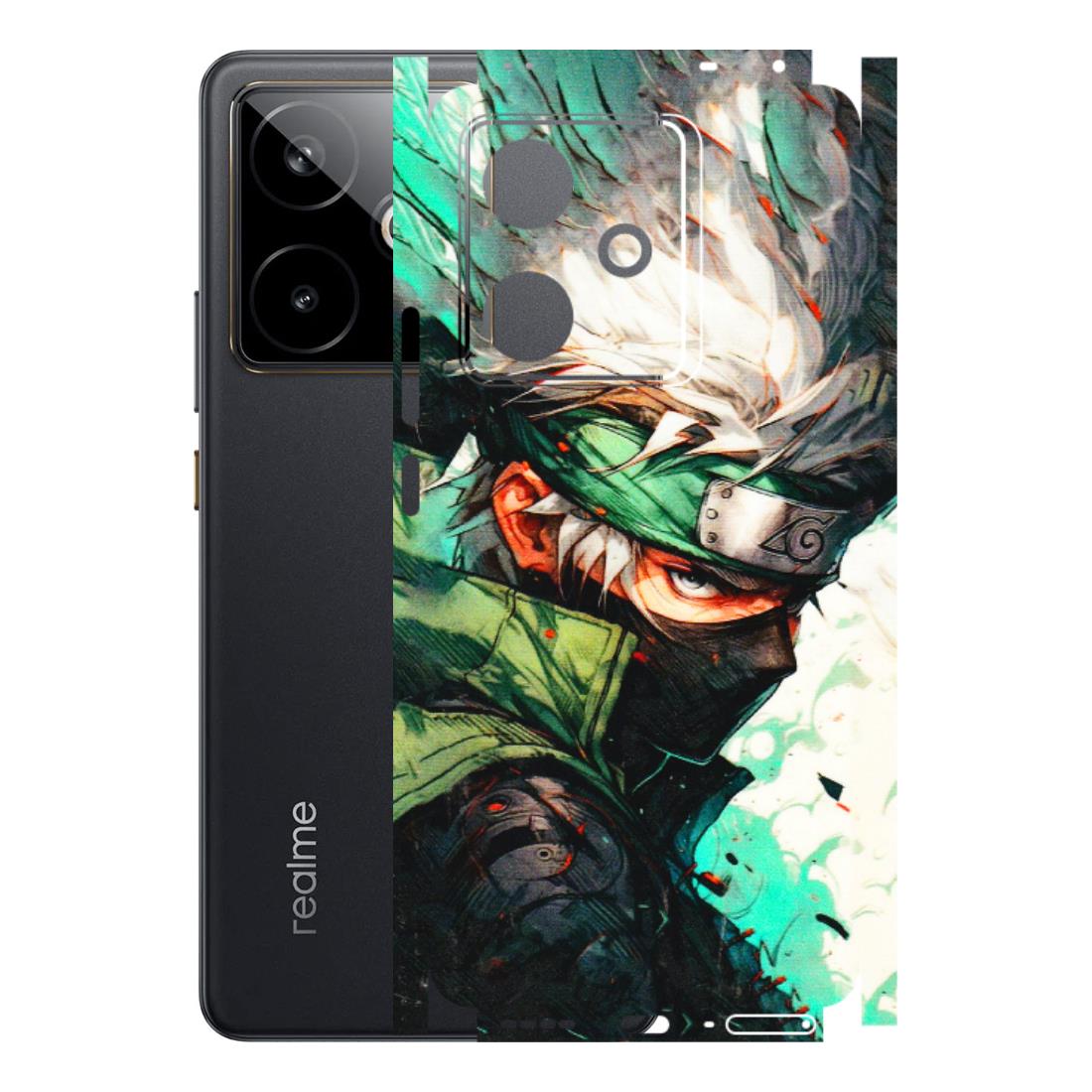 Realme Phone Skins (All Models) - Kakashi Side Profile - 3D Embossed Finish (L-249) Realme GT 7T 5G
