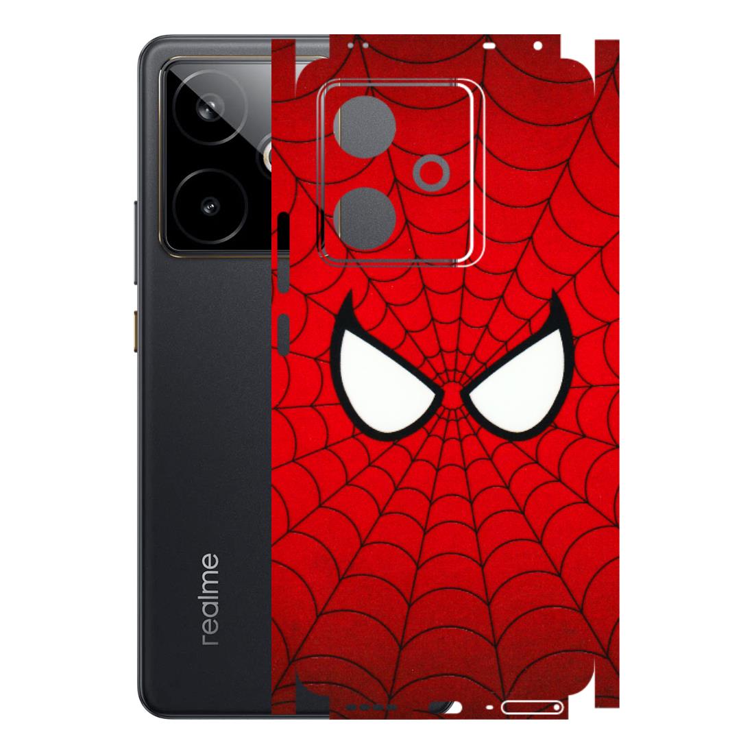 Realme Phone Skins (All Models) - Spidey Eyes - 3D Embossed Finish (L-257) Realme GT 7T 5G