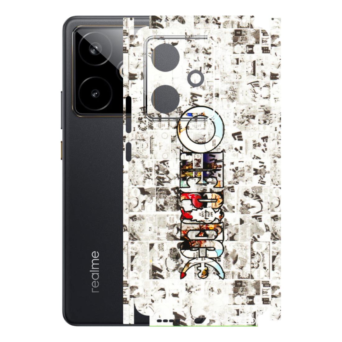 Realme Phone Skins (All Models) - One Piece Manga - 3D Embossed Finish (L-26) Realme GT 7T 5G