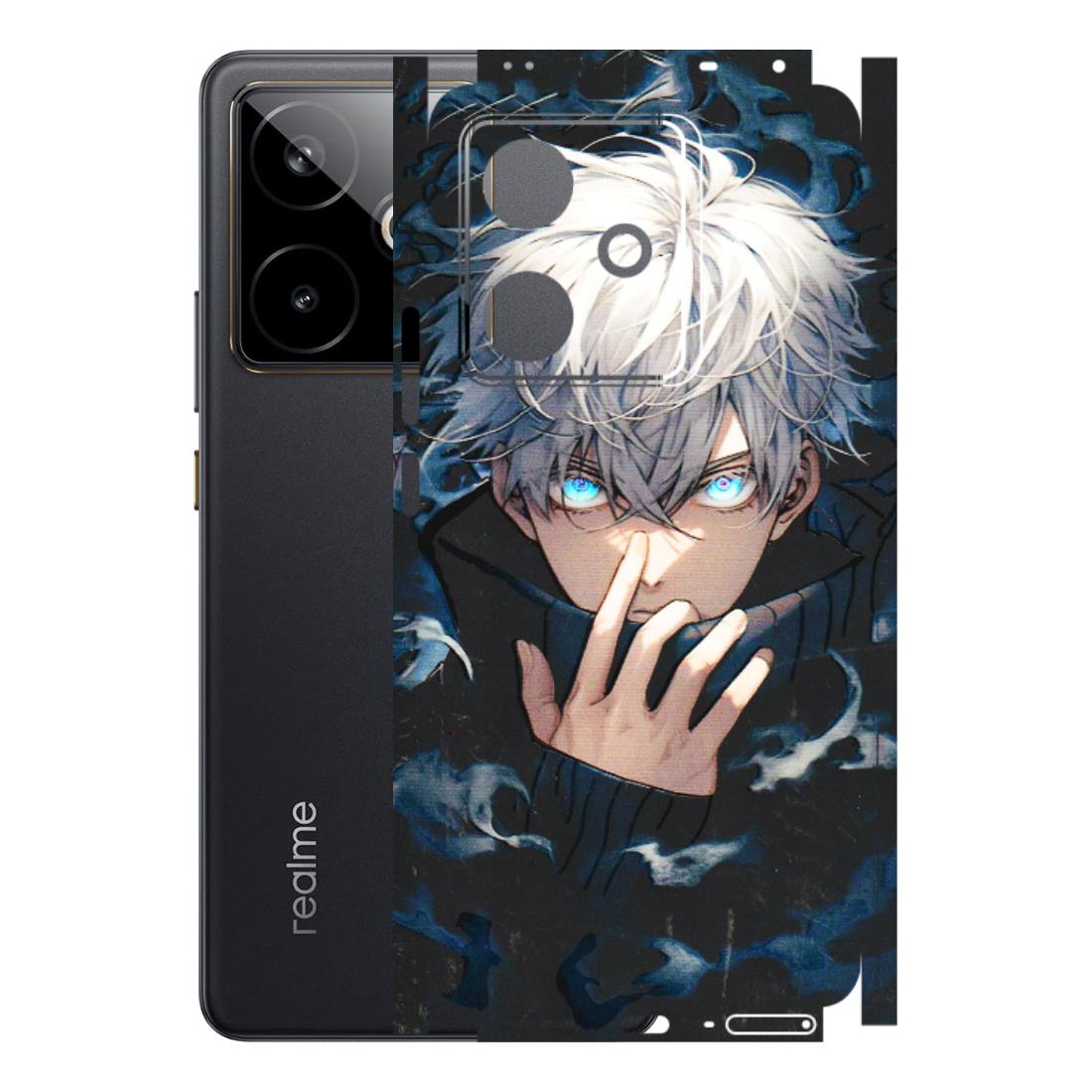 Realme Phone Skins (All Models) - New Jujutsu Kaisen Anime - 3D Embossed Finish (L-313) Realme GT 7T 5G