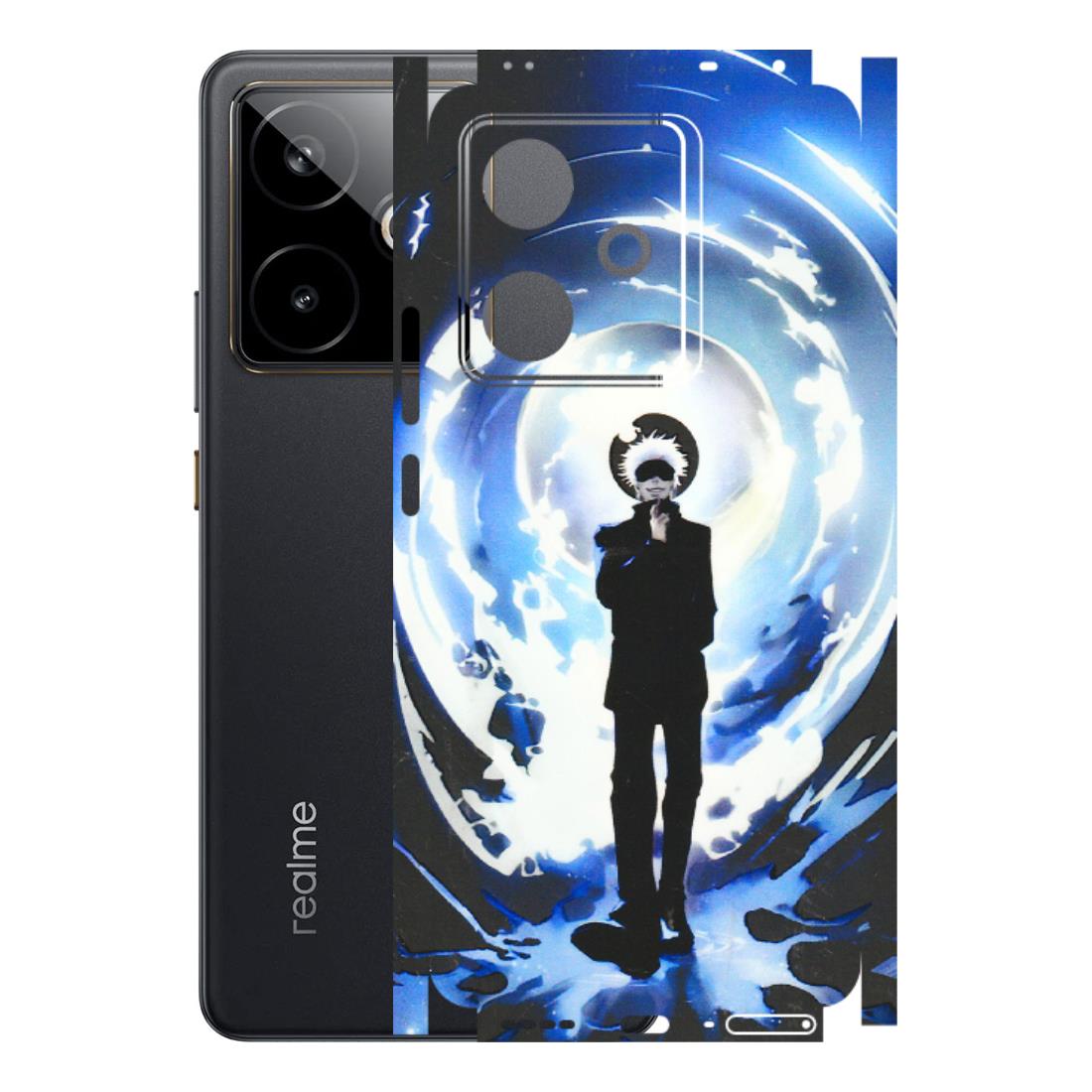 Realme Phone Skins (All Models) - Jujustu Kaisen Anime Manga - 3D Embossed Finish (L-317) Realme GT 7T 5G