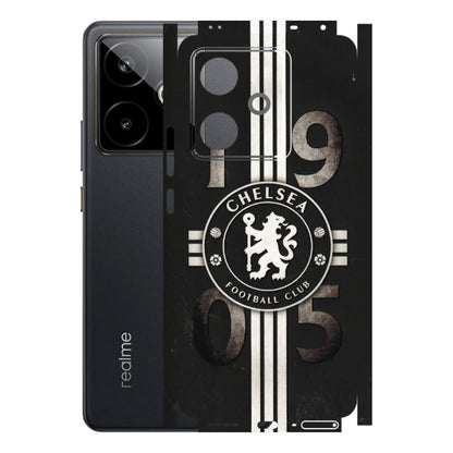 Realme Phone Skins (All Models) - Chelsea Fan Club - 3D Embossed Finish (L-36) Realme GT 7T 5G