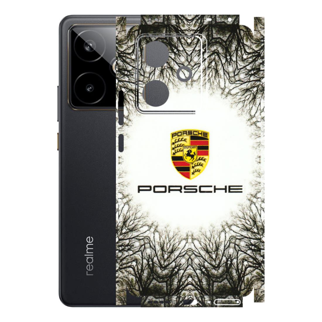 Realme Phone Skins (All Models) - Porche Classic - 3D Embossed Finish (L-51) Realme GT 7T 5G
