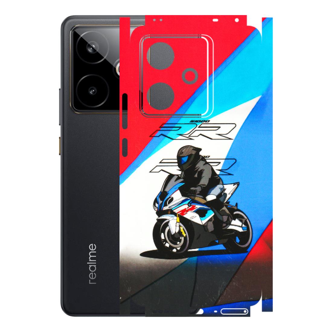 Realme Phone Skins (All Models) - Bikers Love - 3D Embossed Finish (L-58) Realme GT 7T 5G