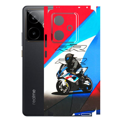 Realme Phone Skins (All Models) - Bikers Love - 3D Embossed Finish (L-58) Realme GT 7T 5G