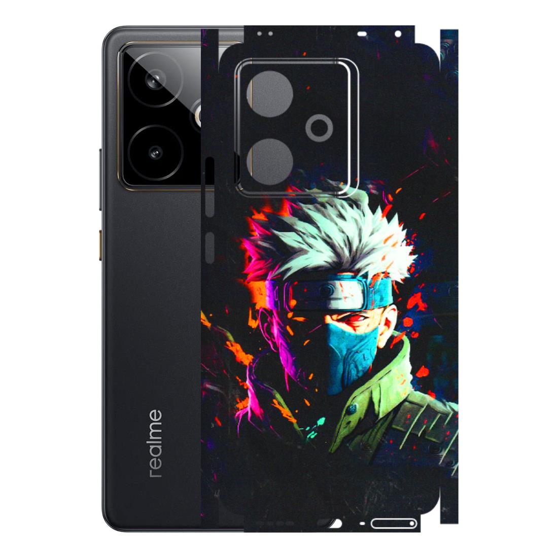 Realme Phone Skins (All Models) - Anime Cool Character - 3D Embossed Finish (L-59) Realme GT 7T 5G