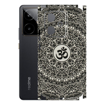 Realme Phone Skins (All Models) - Aum Elegant Mandala - 3D Embossed Finish (L-62) Realme GT 7T 5G