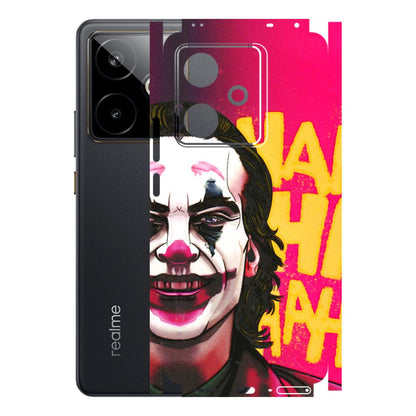 Realme Phone Skins (All Models) - Joker Evil Laugh - 3D Embossed Finish (L-97) Realme GT 7T 5G